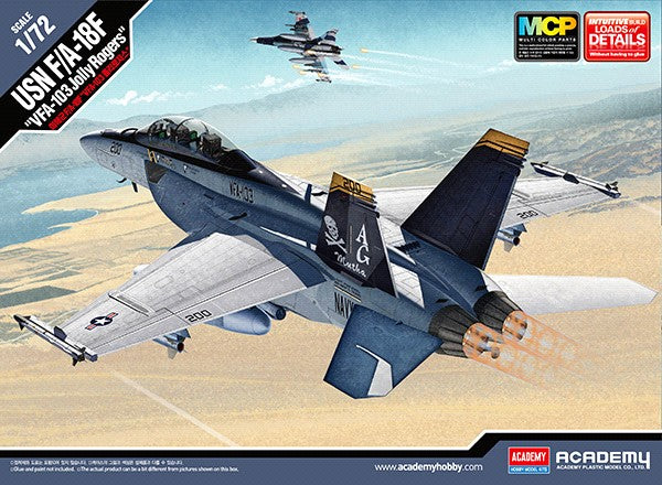 1/72 USN F/A-18F VFA-103 Jolly Rogers | Hobby Sense