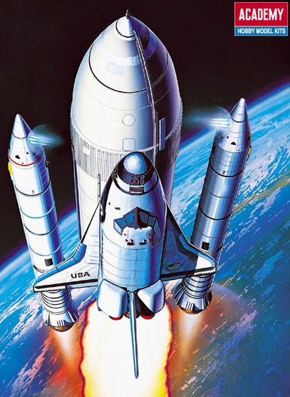 1/288 Space Shuttle & Booster Rockets - Hobby Sense