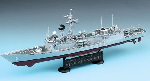 1/350 US Navy Guided Missile Frigate USS Oliver Hazard Perry FFG-7 - Hobby Sense