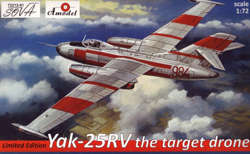 AMO-7221201 1/72 Yakovlev Yak-25RV flying target