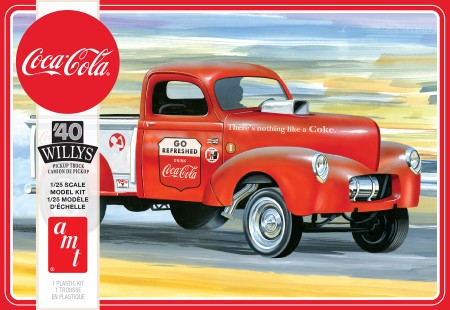 1/25 1940 Willys Pickup Gasser Coca Cola - Hobby Sense