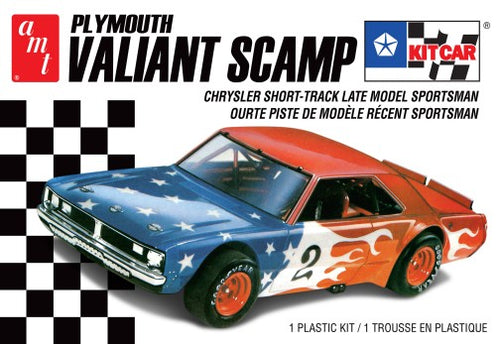 1/25 Plymouth Valiant Scamp Kit Race Car - Hobby Sense