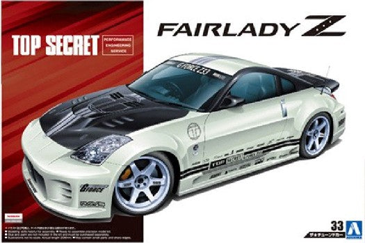 1/24 2005 Nissan Z33 Fairlady Z Top Secret 2-Door Car - Hobby Sense