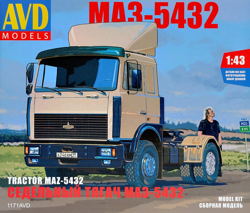 Tractor MAZ-5432 (later version) - Hobby Sense