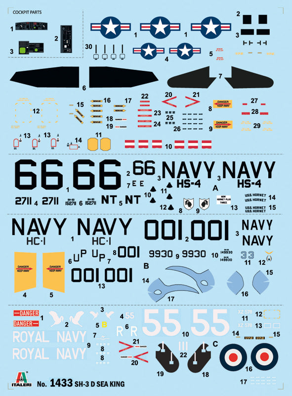 1/72 SH-3D Sea King Apollo Recovery - Hobby Sense