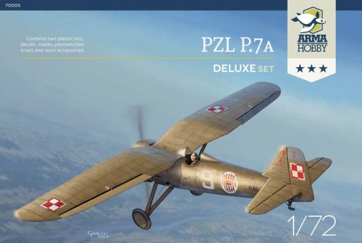 1/72 PZL P.7a - Deluxe Set - Hobby Sense