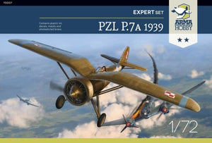 1/72 PZL P.7a  1939, Expert Set - Hobby Sense
