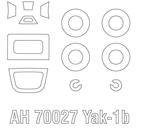 1/72 Yakovlev Yak-1b Expert Set - Hobby Sense