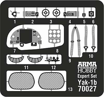 1/72 Yakovlev Yak-1b Expert Set - Hobby Sense
