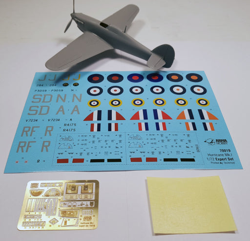 1/72 Hurricane Mk I Expert Set - Hobby Sense
