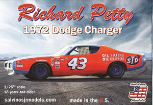 1/25 Richard Petty 1972 Dodge Charger - Hobby Sense