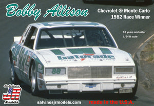 1/24 Bobby Allison Chevrolet  Monte Carlo 1982 Race Winner - Hobby Sense