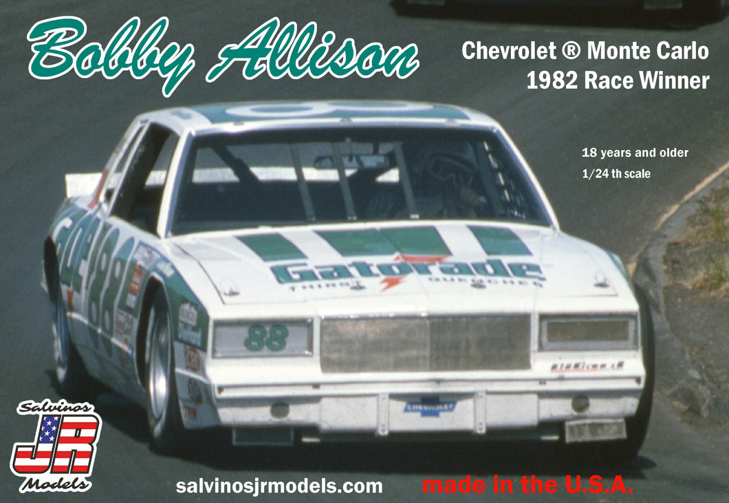 1/24 Bobby Allison Chevrolet  Monte Carlo 1982 Race Winner - Hobby Sense