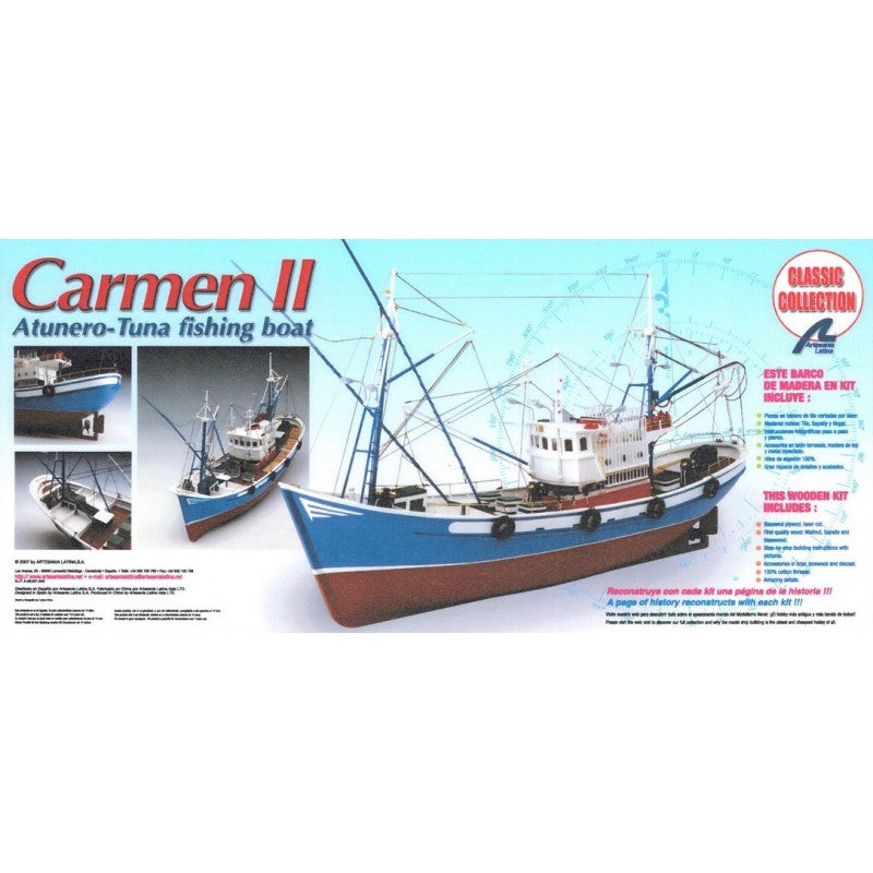 1/40 Carmen II Tuna Fishing Boat - Hobby Sense