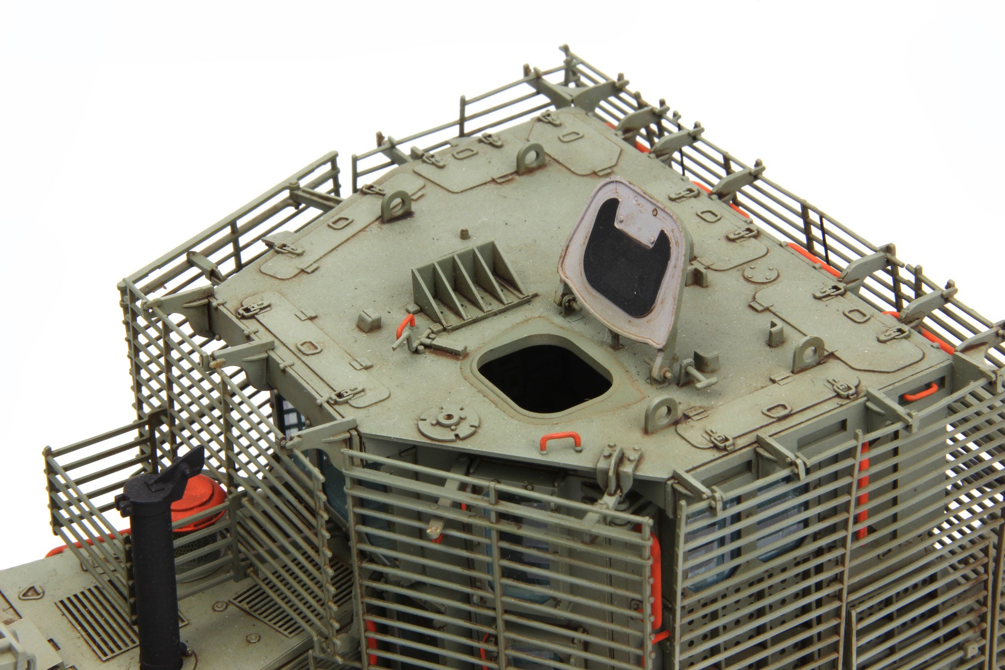 1/35 D9R Armored Bulldozer with Slat Armor - Hobby Sense