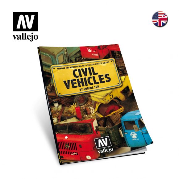 Civil Vehicles Vallejo Book - Hobby Sense