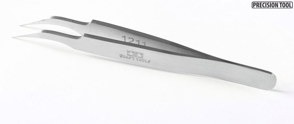 HG Angled Tweezers - Hobby Sense