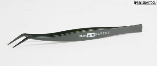 Tamiya Angled Tweezers - Hobby Sense