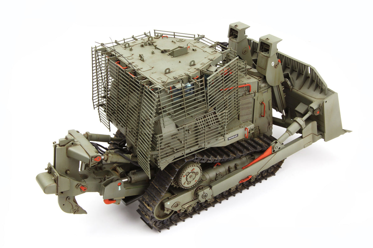1/35 D9R Armored Bulldozer with Slat Armor - Hobby Sense