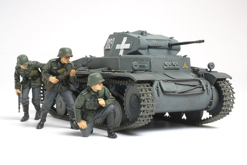 1/35 German PzKpfw Ausf C (SdKfz 121) Tank Polish Campaign - Hobby Sense