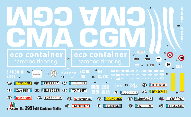 1/24 40' Container Trailer - Hobby Sense