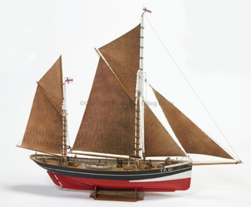 1/50 FD 10 Arnanes Fishing Yawl - Hobby Sense
