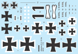 1/72 Albatros D.V/D.Va - Hobby Sense
