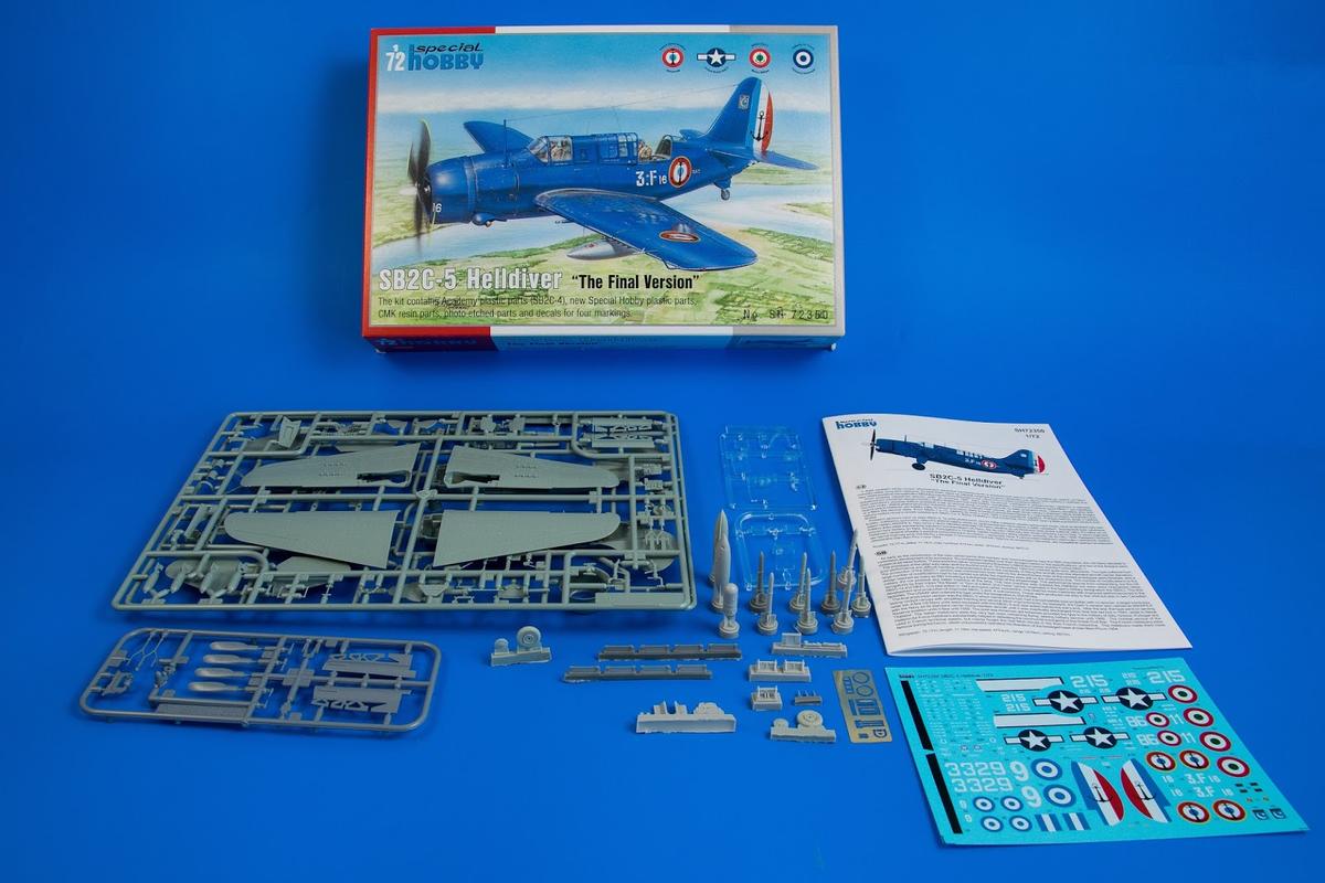 1/72 SB2C-5 Helldiver, The Final Version - Hobby Sense