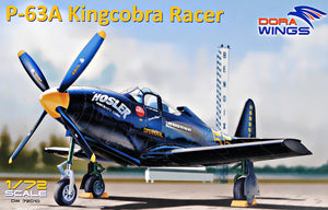 1/72 P-63A Kingcobra Racer - Hobby Sense