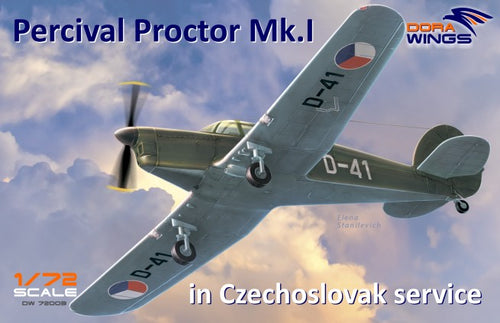 1/72 Percival Proctor Mk.1 marking of Czechoslovakia - Hobby Sense