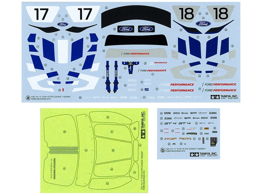 1/24 Ford Mustang GT4 - Hobby Sense