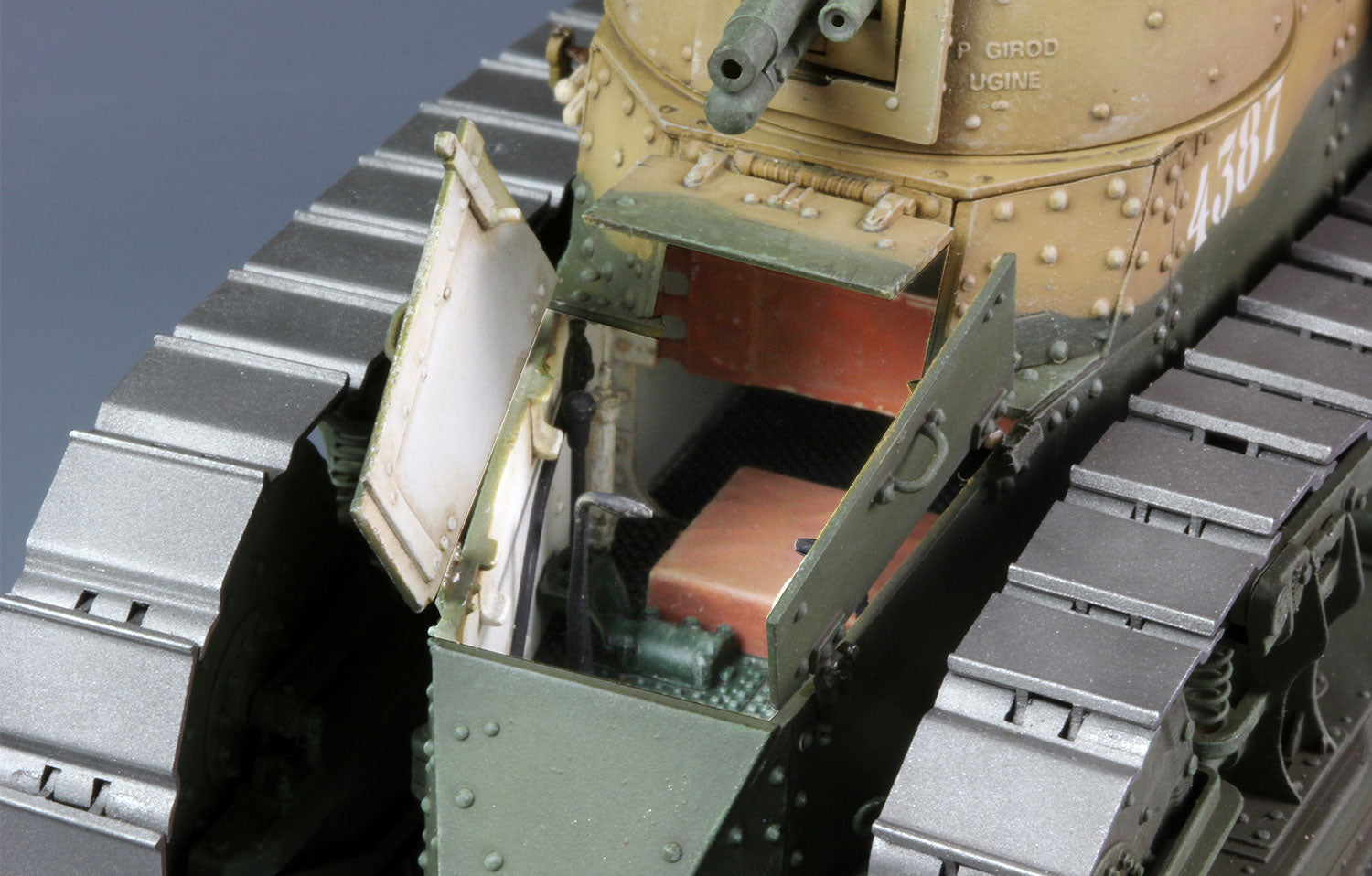 1/35 French FT-17 Light Tank (Cast Turret), Full Interior - Hobby Sense