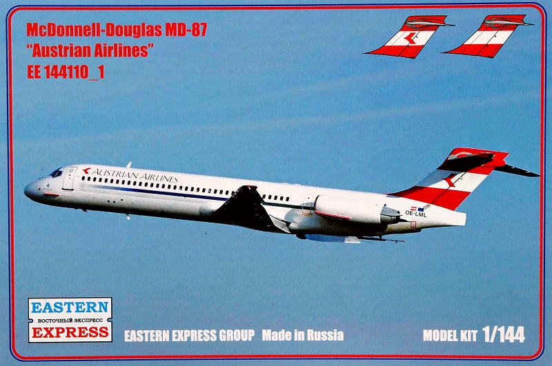 Civil airliner MD-87, Austrian airlines - Hobby Sense
