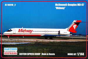 Civil airliner MD-87, Midway - Hobby Sense