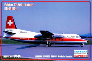 Fokker 27-200 Balair - Hobby Sense