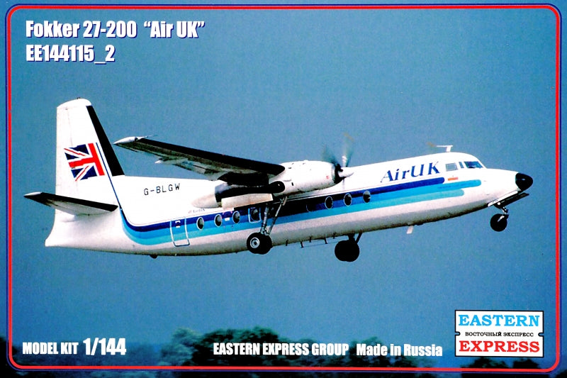 Fokker 27-200 Air UK - Hobby Sense