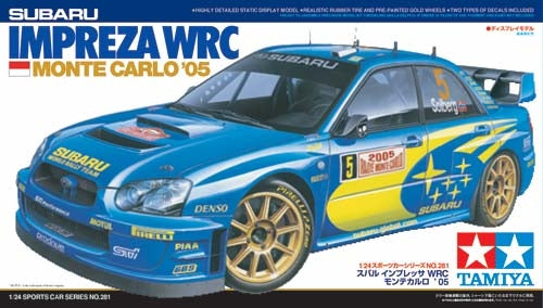 1/24 Subaru Impreza WRC Monte Carlo '05 - Hobby Sense