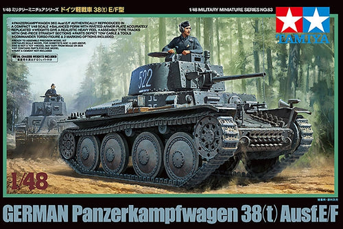 1/48 German Panzerkampfwagen 38 (t) Ausf.E/F - Hobby Sense