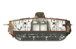 1/35 German A7V Tank (KRUPP) - Hobby Sense