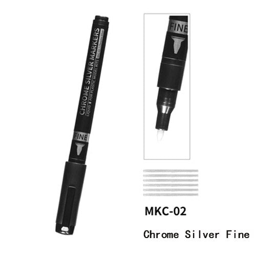 Chrome Silver Marker Superfine - Hobby Sense