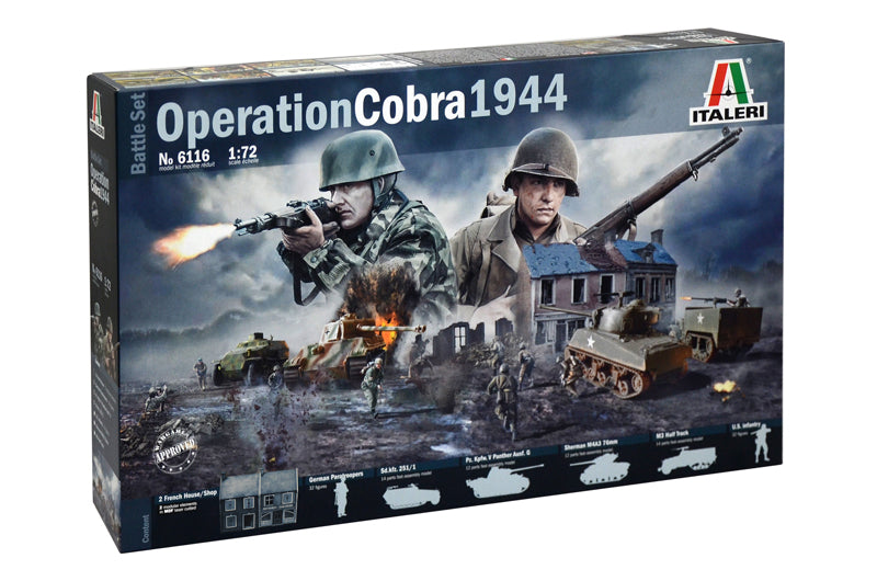 1/72 Operation Cobra 1944 Battle Set - Hobby Sense