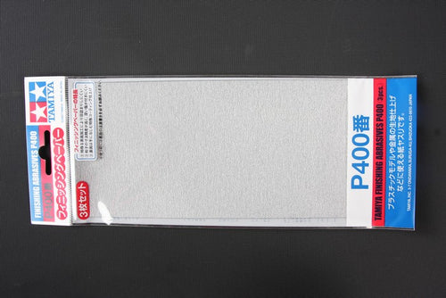 Tamiya Finishing Abrasives P400 (3) - Hobby Sense
