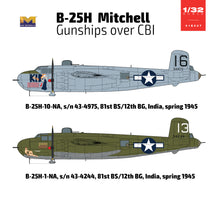 1/32 B25H Mitchell Gunships over CBI - Hobby Sense