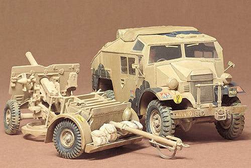 1/35 British 25PDR. Field Gun & Quad Gun Tractor (Canadian Ford) - Hobby Sense