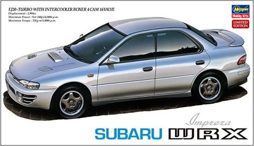 1/24 Subaru Impreza WRX 4-Door Sedan Car (Ltd Edition) - Hobby Sense