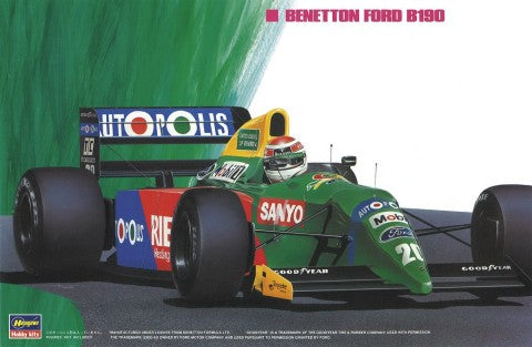 1/24 Benetton B190 Formula 1 Race Car (Ltd Edition) - Hobby Sense