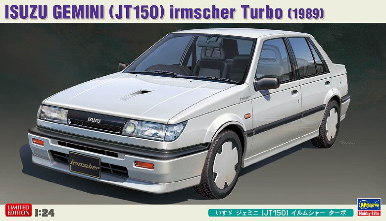 1/24 1989 Isuzu Gemini (JT150) Turbo 4-Door Car (Ltd Edition) - Hobby Sense