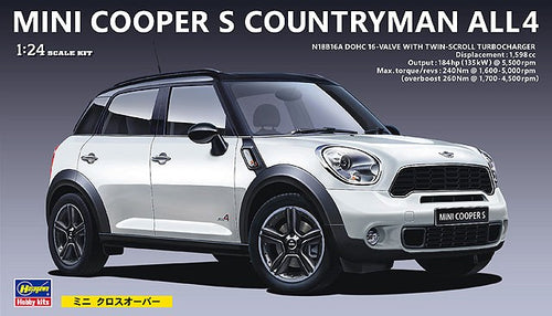 1/24 Mini Cooper S Countryman ALL4 4-Door Car - Hobby Sense