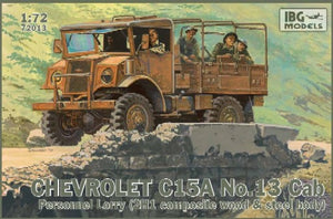 Chevrolet C15A  No.13 Cab Personnel Lorry (2H1 composite wood & steel body) - Hobby Sense