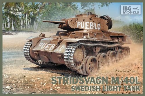 Stridsvagn m/40L Swedish light tank - Hobby Sense